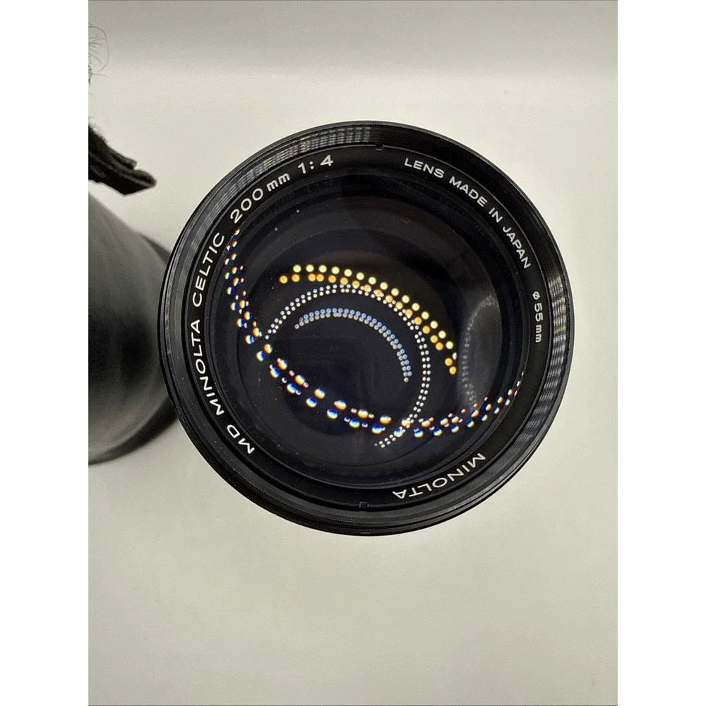 MD Minolta Celtic 200 mm 1:4 Camera Lens Made in Japan